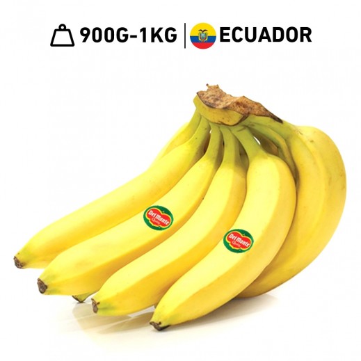 Fresh Ecuadorian Del Monte Bananas (900 g - 1 kg Approx.)