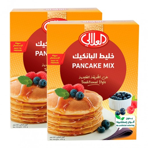 Al Alali Pancake 2 x 454 g - delivered by Taw9eel Fast