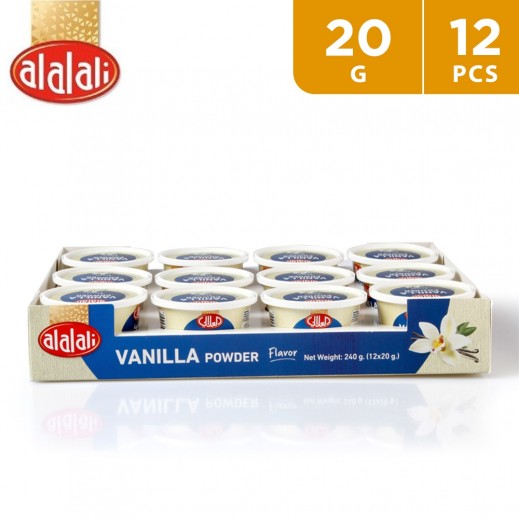 Al Alali Vanilla Powder 12 x 20 g - delivered by Taw9eel Fast