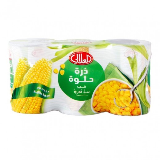 Al Alali Whole Kernels Sweet Corn 3 x 425 g - delivered by Taw9eel Fast