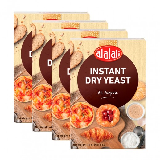 Al Alali All Purpose Instant Dry Yeast 4 x 11 g
