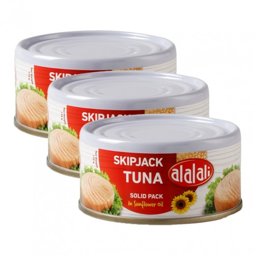 Al Alali Skipjack Tuna In Sunflower Oil 3 x 170 g