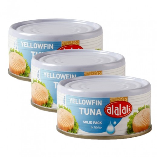 Al Alali Yellowfin Tuna In Water 3 x 170 g