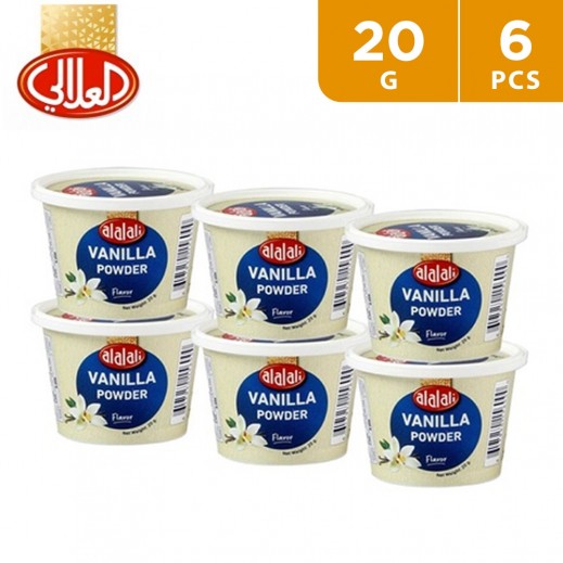 Al Alali Vanilla Powder 6 X 20 g - delivered by Taw9eel Fast