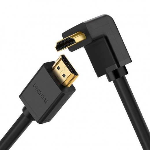 Ugreen HDMI 4K Cable Male to Male 90 Degree - 2m