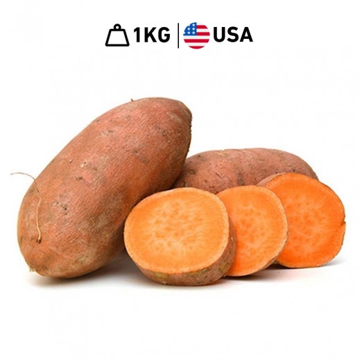 Fresh American Sweet Potatoes (1 kg Approx.) - delivered by Taw9eel Fast