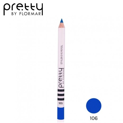 Pretty By Flormar Styler Eye Pencil 106 Electric Blue