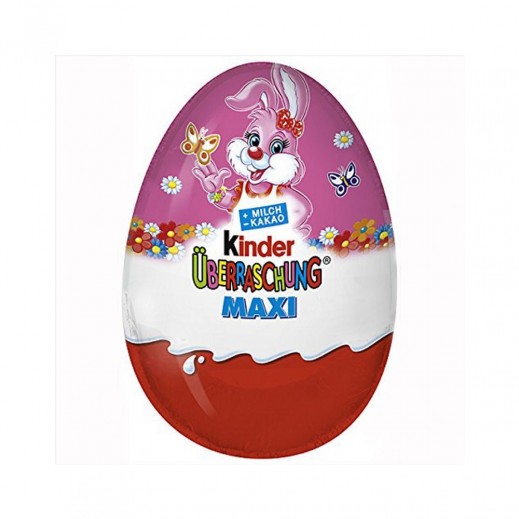 Buy Kinder Uberraschung Maxi Kinder Surprise Egg Chocolate (Girl) 100 g ...