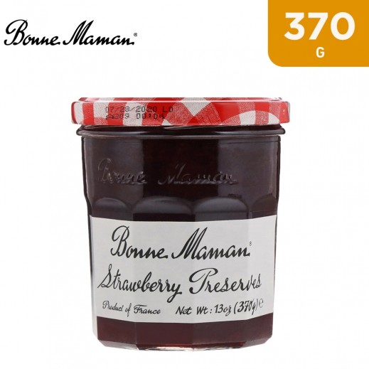 Bonne Maman Strawberry Jam Jar 370 g - delivered by Taw9eel Fast
