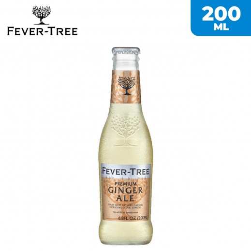 Fever Tree Premium Ginger Ale Drink 200 ml - delivered by Taw9eel Fast