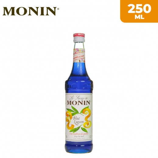 Monin Blue Lagoon Syrup 250 ml - delivered by Taw9eel Fast