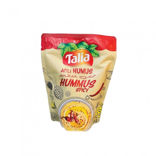 Buy Talia Hummus Tahina Spicy Pouch 400 g توصيل