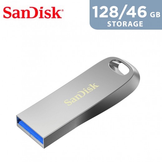 SanDisk Ultra Luxe USB 3.1 128GB Flash Drive - delivered by Taw9eel Fast