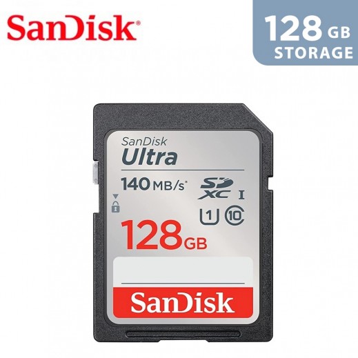 SanDisk Ultra UHS 128GB SD Card 