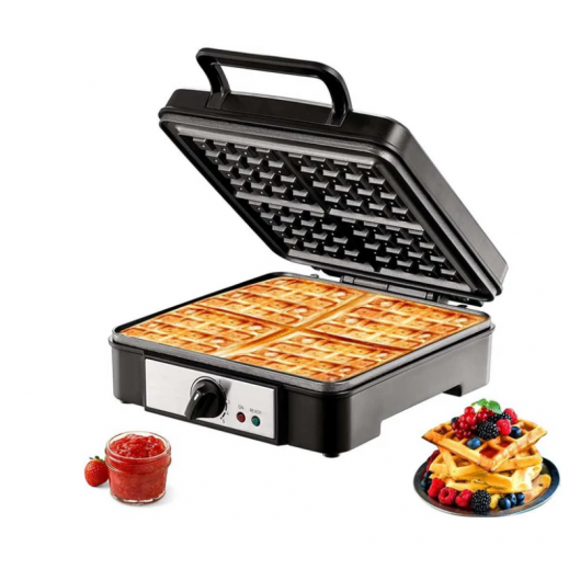 Orca 1200W 4 Slices Waffle Maker