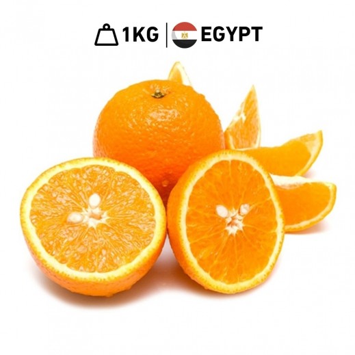 Fresh Egyptian Valencia Oranges 1kg Approx. - delivered by Taw9eel Fast