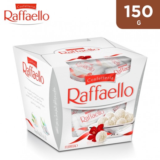 Raffaello Coconut & Almond Treat 15 Pralines - 150g - delivered by Taw9eel Fast