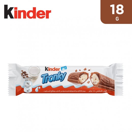 Kinder Tronky Milk Chocolate 18 g - delivered by Taw9eel Fast