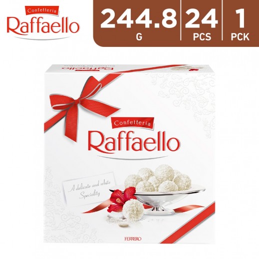 Ferrero Raffaello Chocolate 24 Pcs 244.8 g - delivered by Taw9eel Fast