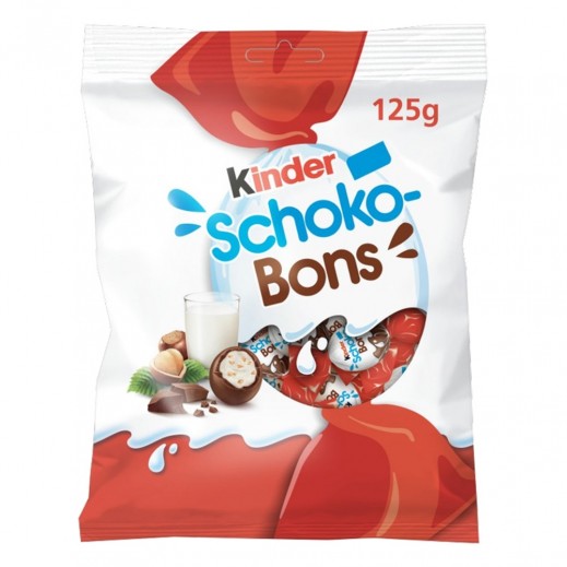 Kinder Schokobons Milky Chocolate 125 g - delivered by Taw9eel Fast