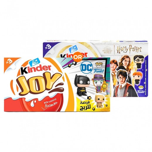 Kinder Joy Assorted Character Surprise Eggs 60 g - delivered by Taw9eel Fast