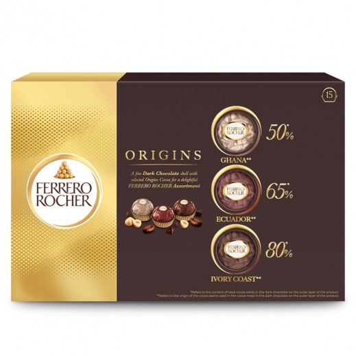 Rocher Origins Dark Chocolate 187 g - delivered by Taw9eel Fast