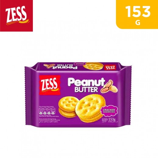 Buy Zess Peanut Butter Cracker Sandwiches 153 g توصيل