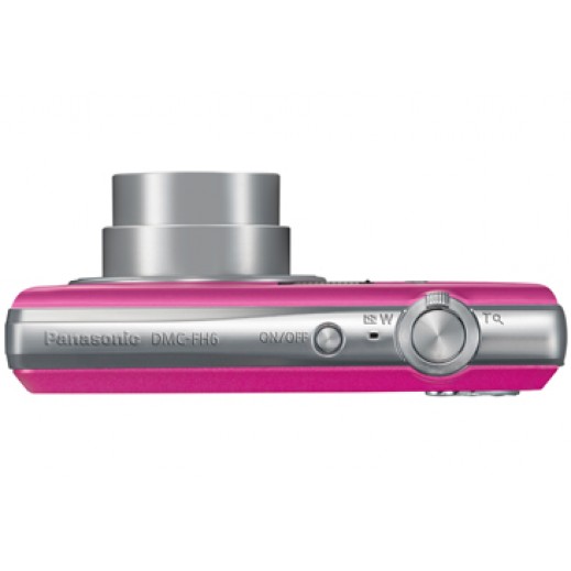 Buy Panasonic 14.1MP Lumix DMC-FH6GC Digital Camera - Pink + 4GB