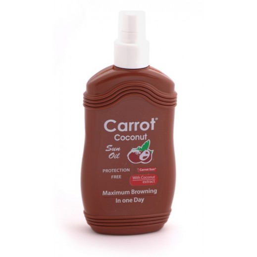Carrot Sun -Tanning Oil Coconut 200 ml - delivered by Taw9eel Fast