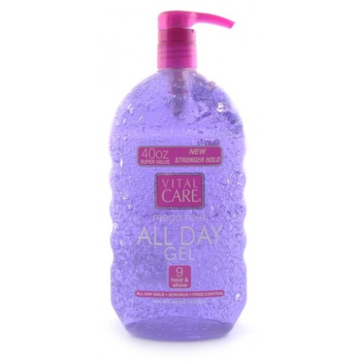 Vital Care Mega Hold All Day Hair Gel 1.135 kg