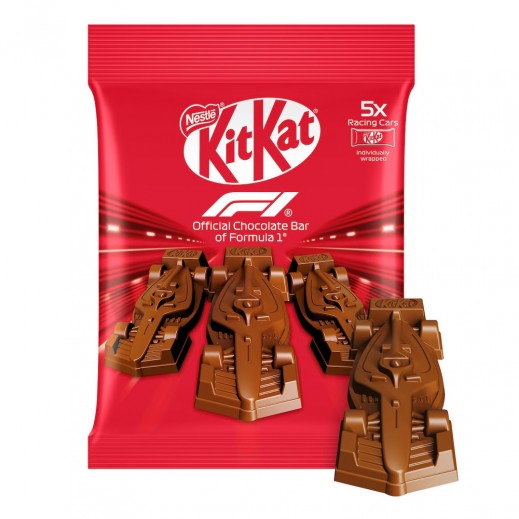 Kitkat Formula1 Racing Cars Chocolate 55g - delivered by Taw9eel Fast
