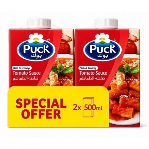 Puck Creamy Tomato Sauce 2 x 500ml