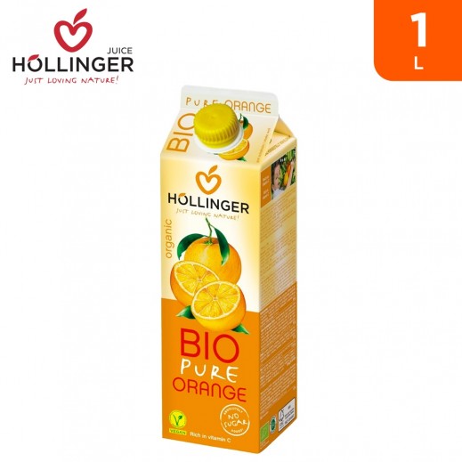 Hollinger Organic Bio Pure Orange Drink 1 L - delivered by Taw9eel Fast