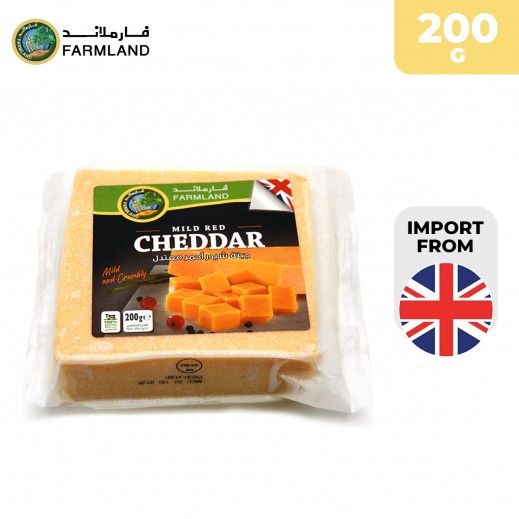 Buy Farmland Mild Red Cheddar Cheese (200 g) توصيل