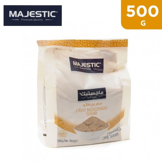 Majestic Light Muscovado Cane Sugar 500 g - delivered by Taw9eel Fast