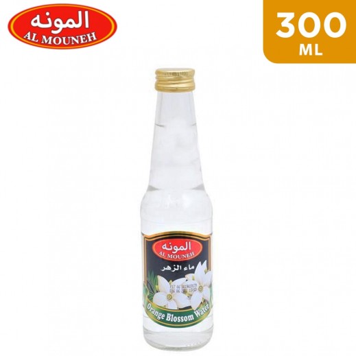 Al Mouneh Orange Blossom Water 300 ml - delivered by Taw9eel Fast