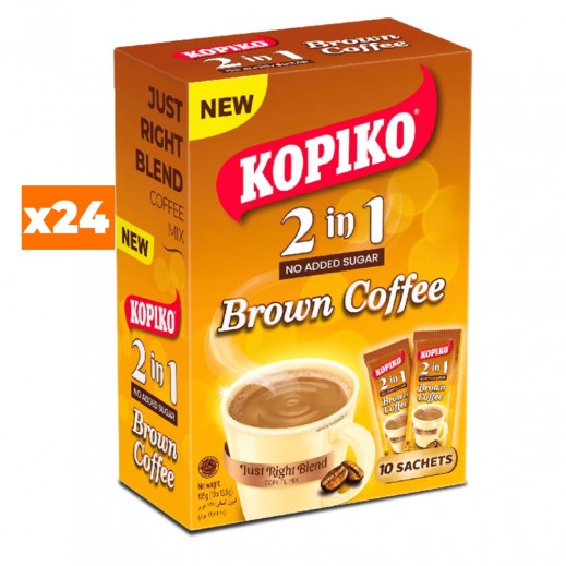 Kopiko Brown Coffee 2in1 No Sugar 240 x 13.5g