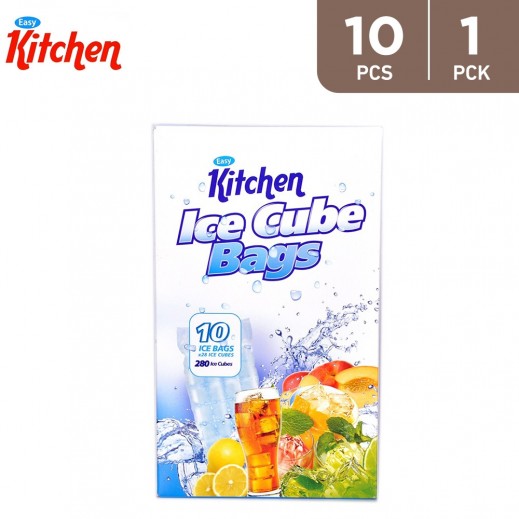 Easy Kitchen Ice Cube Bags 10 Ice Bags