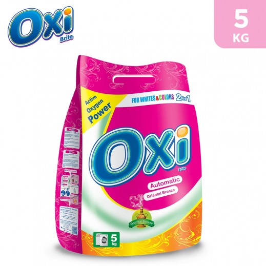 Oxi Brite Automatic Powder Detergent With Oriental Breeze 5 Kg - delivered by Taw9eel Fast
