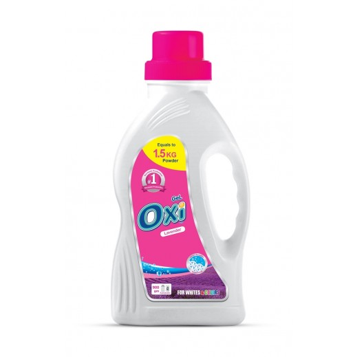 Oxi Lavender breeze Automatic Laundry Detergent Gel 900 gm - delivered by Taw9eel Fast
