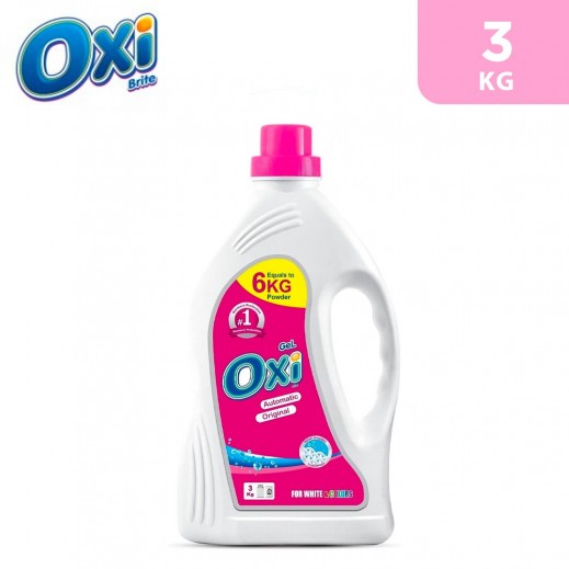 Oxi Spring breeze Automatic Laundry Detergent Gel 3 kg - delivered by Taw9eel Fast