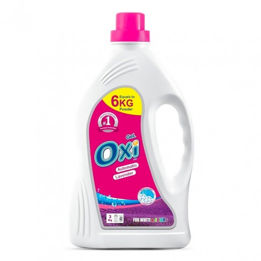 Oxi Lavender Breeze Automatic Laundry Detergent Gel 3 kg