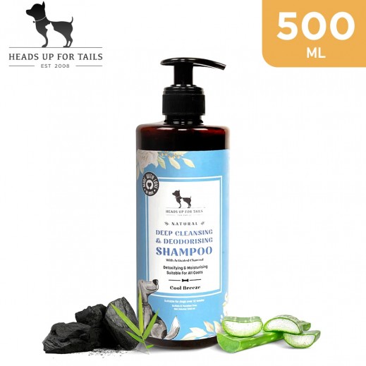HUFT Natural Deep Cleansing and Deodorising Shampoo for Dogs 500 ml