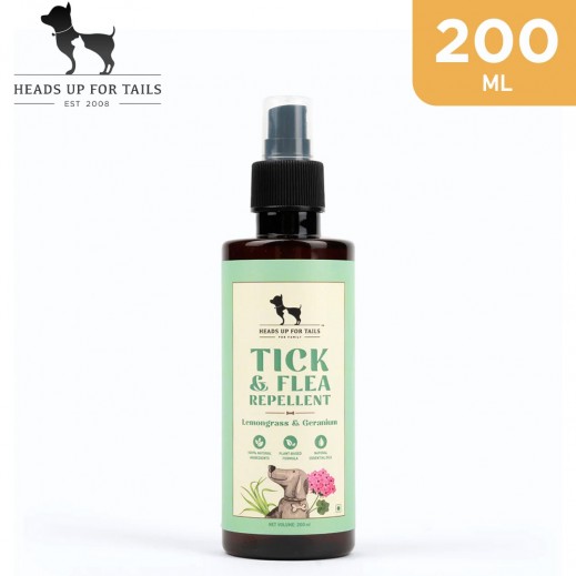 HUFT Organic Anti-Tick and Flea Spray for Dogs 200 ml