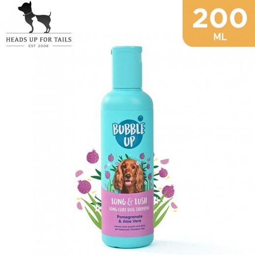 Bubble Up Long Coat - Pomegranate & Aloe Vera Dogs Shampoo 200 ml