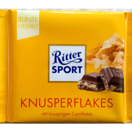 Ritter Sport Corn Crisp Chocolate 100 g - delivered by Taw9eel Fast