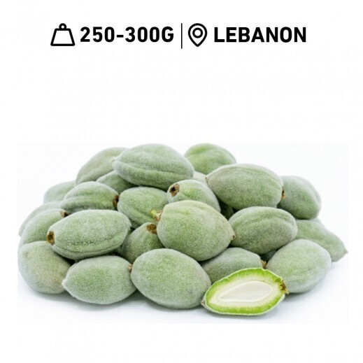 Fresh Lebanese Green Almonds (250 - 300 g Approx.)