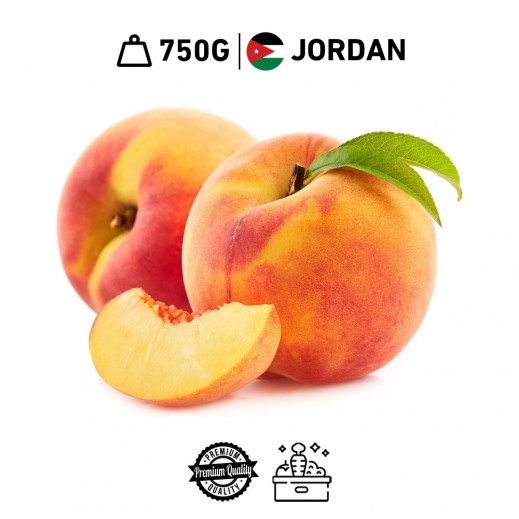Fresh Jordanian Peaches Box (750 g Approx.)