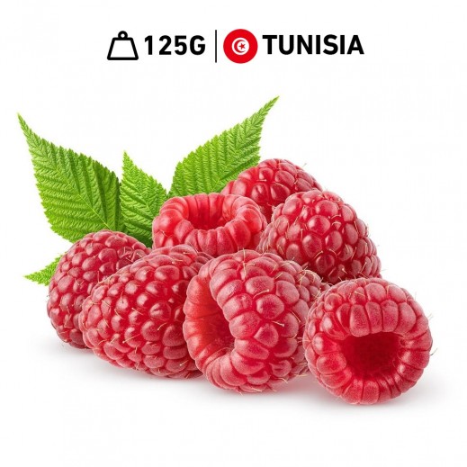 Fresh Tunisian Raspberry 125 g Pack