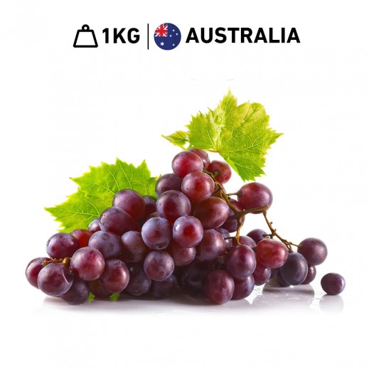 Fresh Australian Red Grapes Seedless (1 Kg Approx)